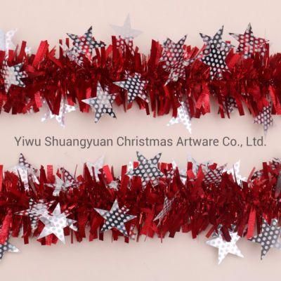 Holiday Colored Christmas Decoration Tinsel