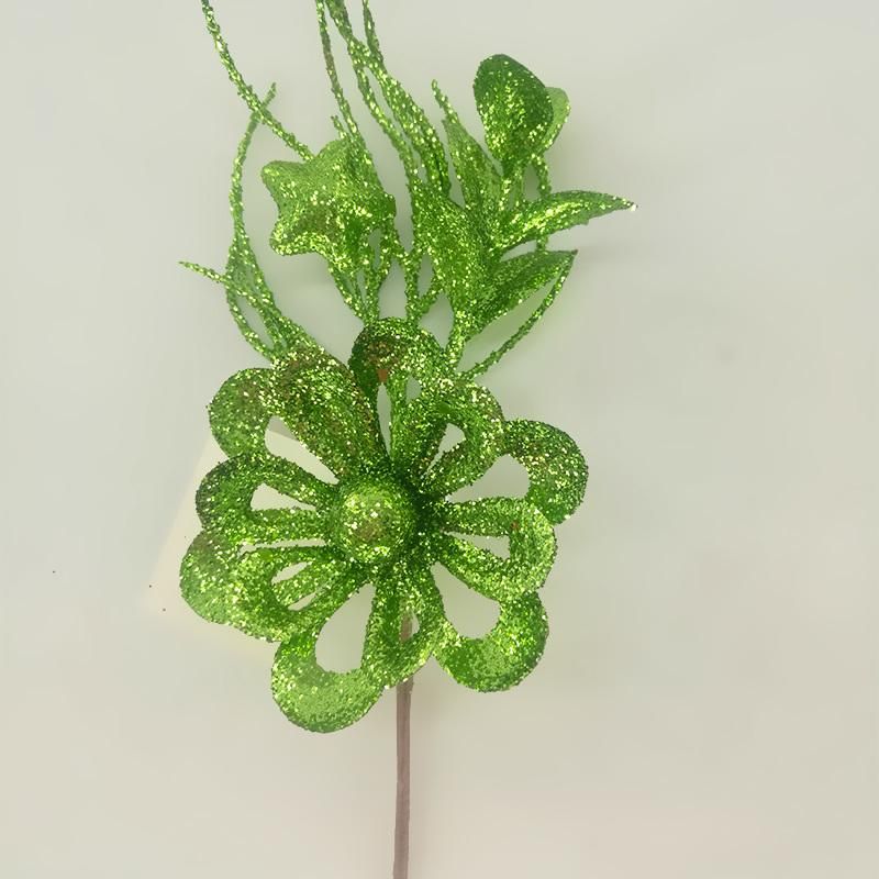 New Design Fabric Artificial Christmas Flowers