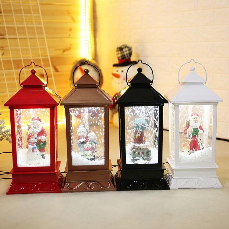 Cross-Border Christmas Decorations, Christmas Ideas, Snow, Music, Lights, Festival Scenery, Props, Christmas Gifts for Children