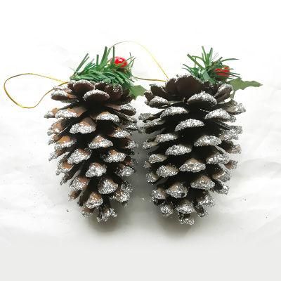 Hot Sale Red Berry Christmas Wreath with Pine Cone