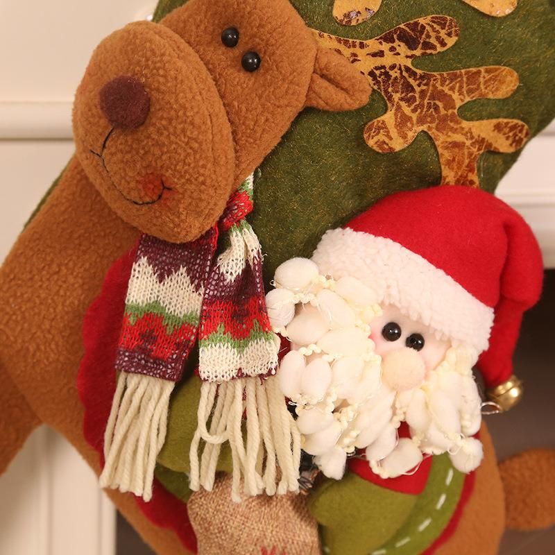 Christmas Stockings Gift Bags Christmas Decorations Decorations Christmas Deer Socks Gift Candy Socks