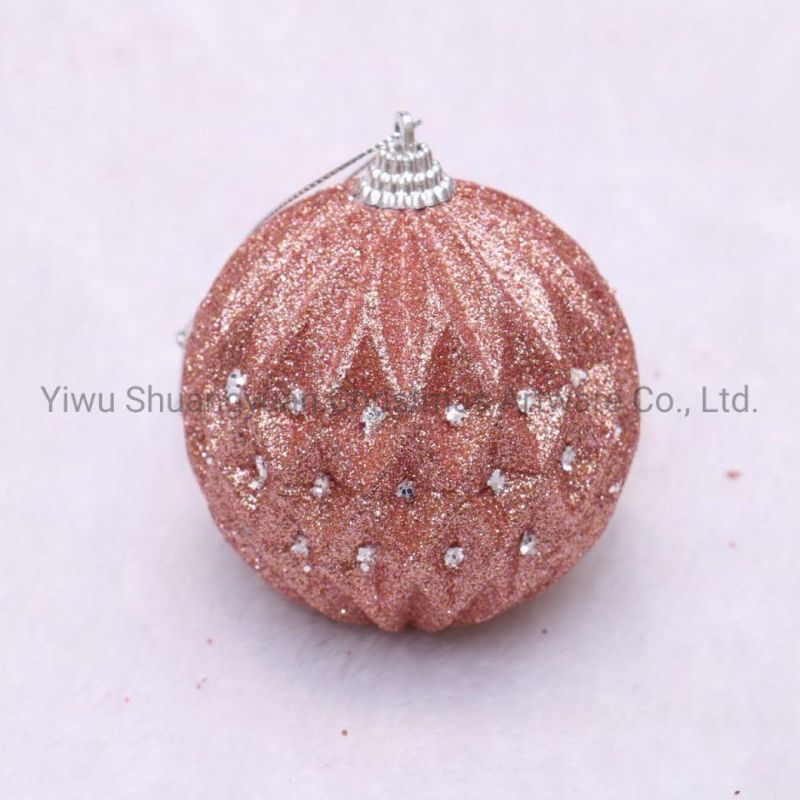 Christmas Foam Balls for Holiday Wedding Party Decoration Supplies Hook Ornament Craft Gifts