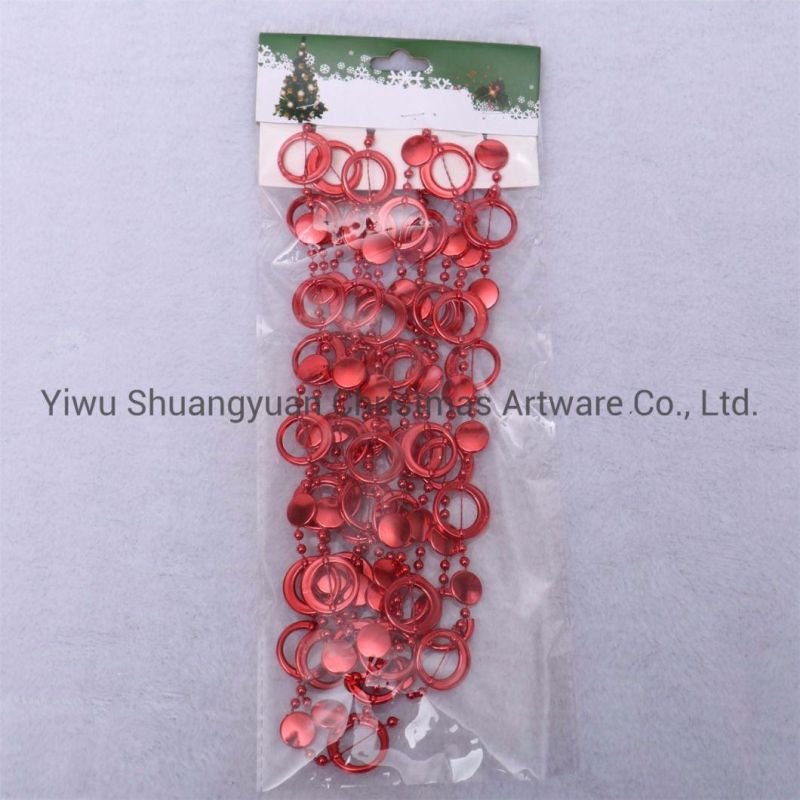 Wholesale Gold Plastic Beads Plastic Beads Chain Roll