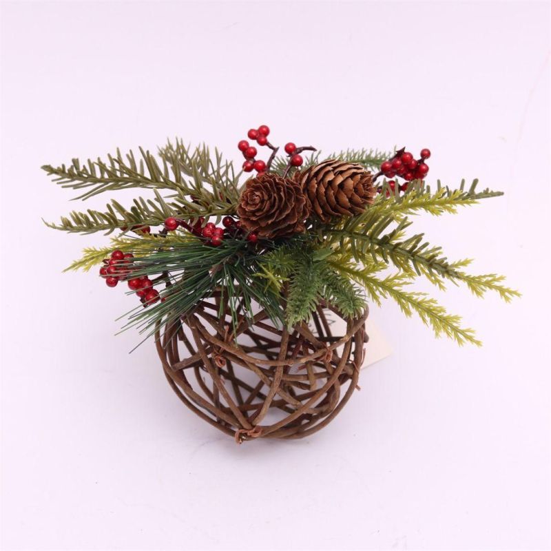 Hot Sale New Design Christmas Home Party Yard Decorative Christmas Ball Wreath