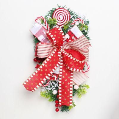 OEM New Design Christmas Festival Decorative Small Tree for Hanging in Front of Door