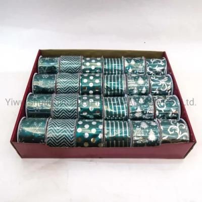 Blue Christmas Tree Ribbon Christmas Tree Ribbon Garland Christmas Wrapping Ribbon Merr Christmas Ribbon