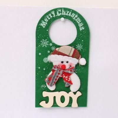 Wholesale Felt Material Beautiful Designs Christmas Theme Door Hanger