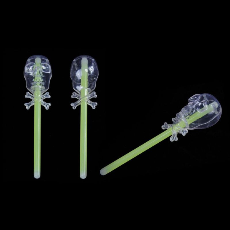 Hallween Toys Glow Skull Stick
