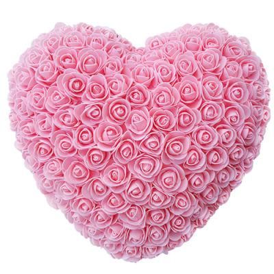 Hot Sale Valentine&prime;s Day PE / Foam Rose Heart with Gift Box