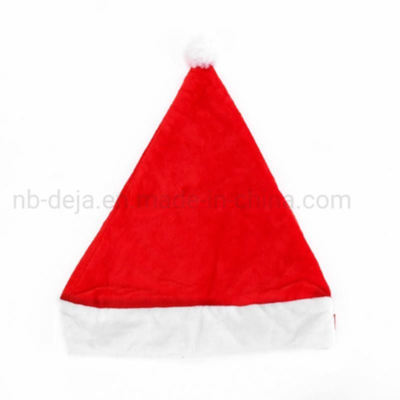 Christmas Decoration Santa Claus Plush Hat for Kids and Adults