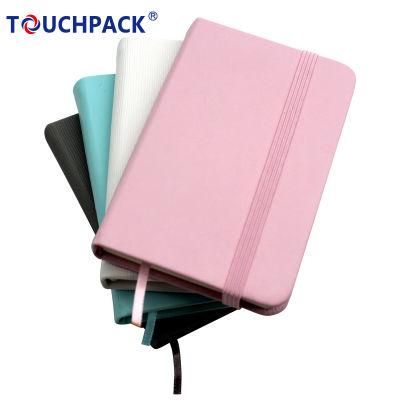 Soft PU Cover Cheap Notebook with Logo Printing