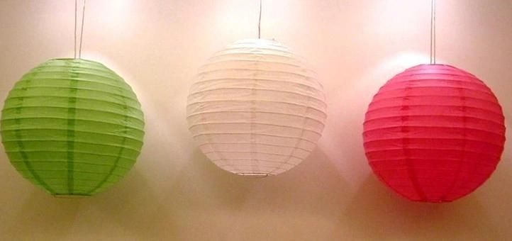 Wedding Decoration Colorful Chinese Paper Lantern