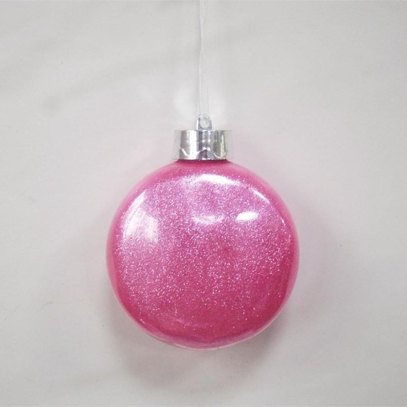 High Quality Custom Plastic Xmas Indoor Ornament Christmas Ball