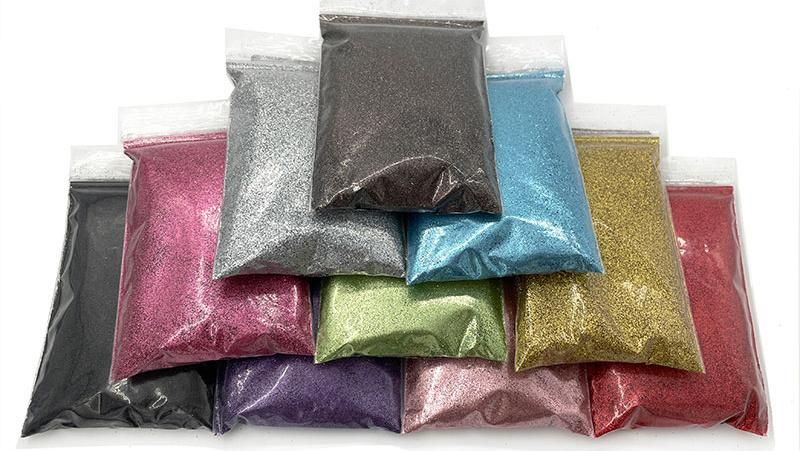 Wholesale Bulk Glitter Non-Toxic Eco-Friendly Biodegradable Chunky Glitter Powder for Eyes