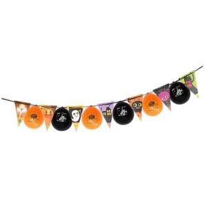 Umiss Paper Happy Halloween Hanging Party Decoration Wish Paper Bunting