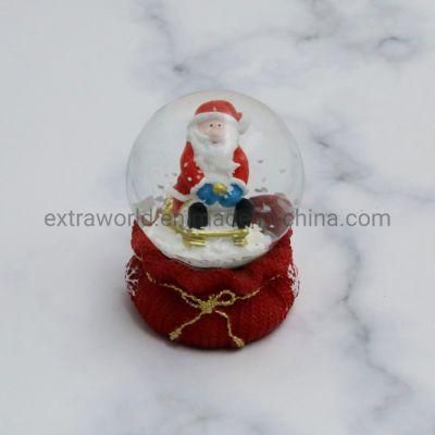 Custom Personalized Indoor Christmas Gifts Glass Snowball