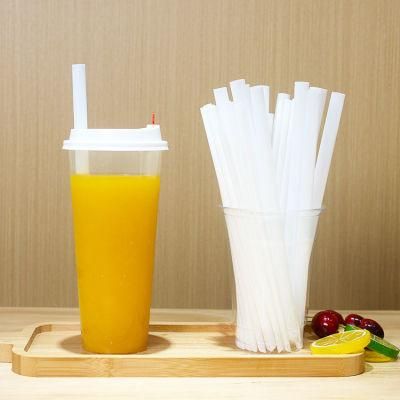 Drinking Straw Environment Friendly 12mm 6mm Biodegradable PLA Disposable Straw