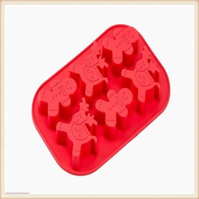 High-Quality Manufacturer Supply Large 6-Hole Round Silicone Baking Mold DIY Hemispherical Cake Baking Tool Silicone Chocolate Cake Mold