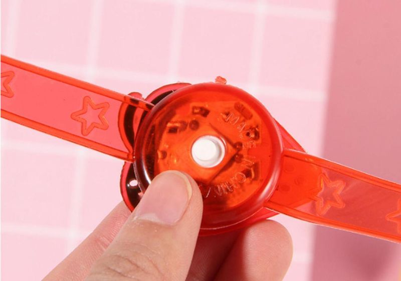 LED Flashing Bracelet Child Bangle Wristband Kids Toys for Christmas