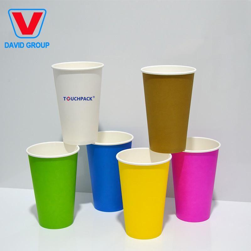 Hotsale Company Logo Printed Paper Cup Price China Disposable Hot Drink Paper Cup 6oz