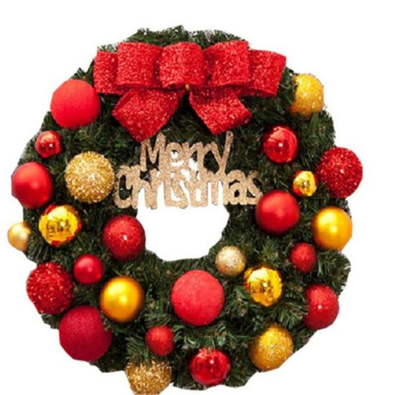 2020 Golden Christmas Tree Wreath