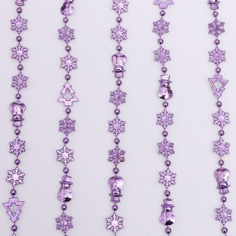 Christmas Decorations Hanging Plastic Beads