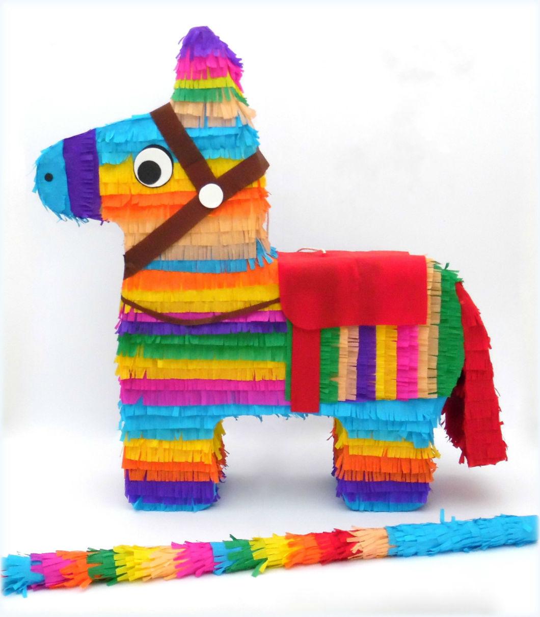 Horse Pinata Kids Birthday Party Supplies Wedding Decoration Custom Maxican Design Wholesale Manufacturer