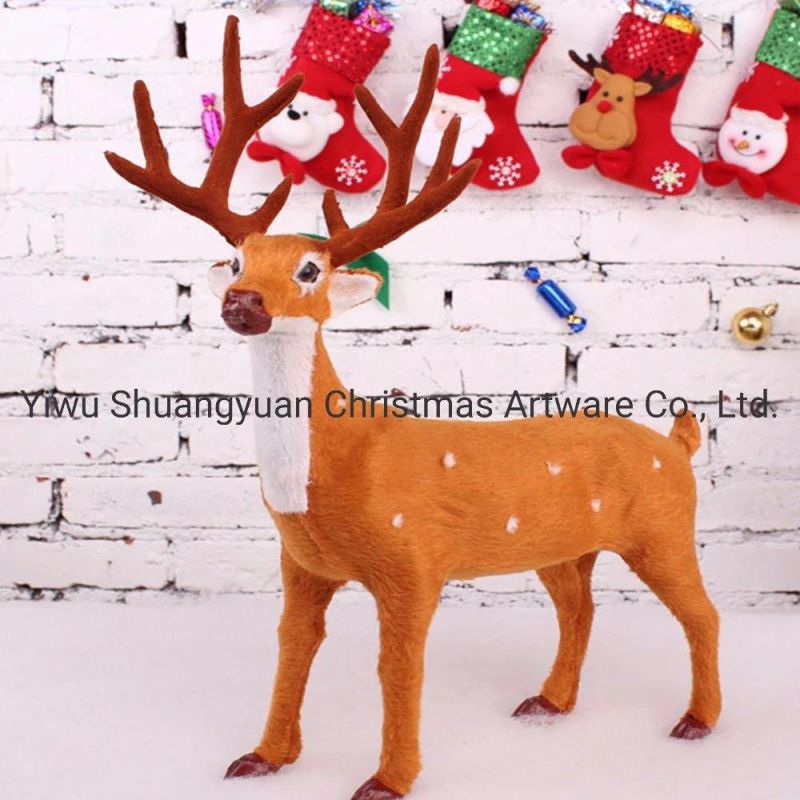 Hot Sale Artificial Plastic Unicorn Glitter Ornaments Decorate
