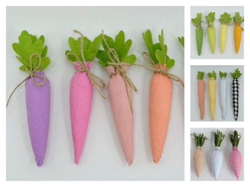 New Design Customized Handcraft Home Decoration Factory Carrots Easter