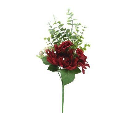 Faux Wedding Bouquet Decoration Sun Daisy Seven-Headed Eucalyptus