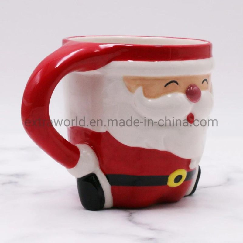 New Design Ceramic Crafts Christmas Decorations Coffee Milk Mug