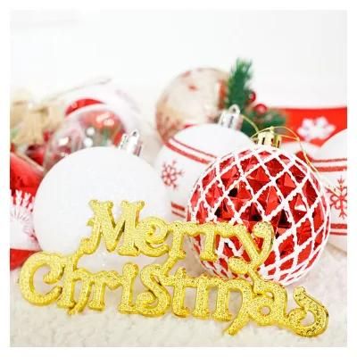 Shatterproof Outdoor Hanging Wholesale Custom Bulk 2022 DIY Hanging Christmas Decoration Supplies with Logo Gift Box