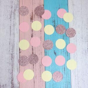 Umiss Paper &#160; Garland Circle DOT for Holiday Decoration Party Supply