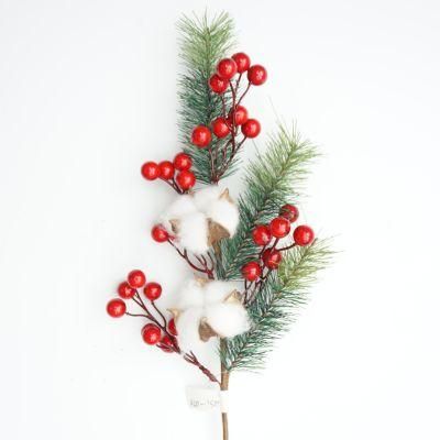 Artificial Red Berries Pick Christmas Halloween Home Party Decoration Fruits