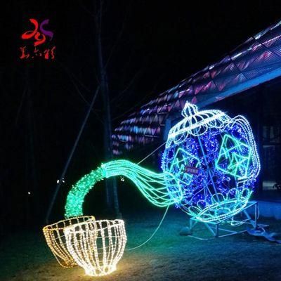 Outdoor Christmas Street LED Lighted 3D Decorative Outdoor Motif Light