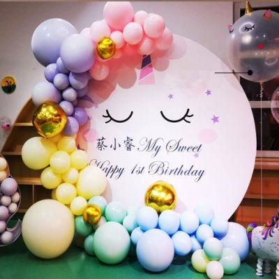 Party Pastel Balloons 10 Inch 18inch 36inch Rainbow Macaron Balloon Arch Kit Birthday Decoration 2021 China Wholesale