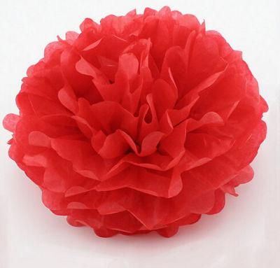 Wedding Paper Flower Tissue Pompom Garland