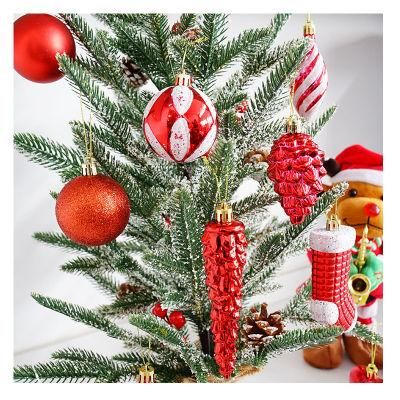 Shatterproof Luxury 2022 DIY Hanging Outdoor Organizer Wholesale Plastic Chriatmas Decorations for Tree