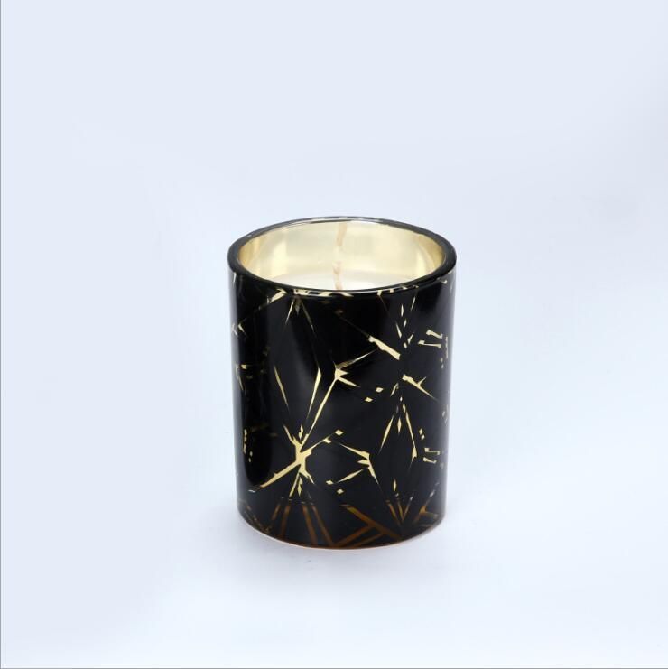 Scented Luxury Candle Top Production Supplier Professional Candle with Black Cup