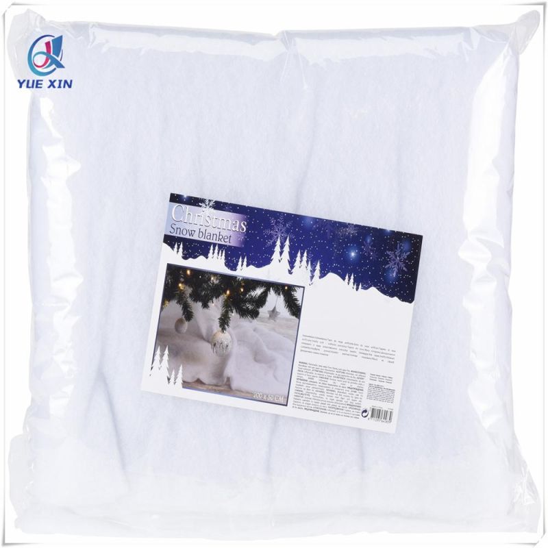 Artificial Snow Blanket Used as a Garden Blanket or Wrap