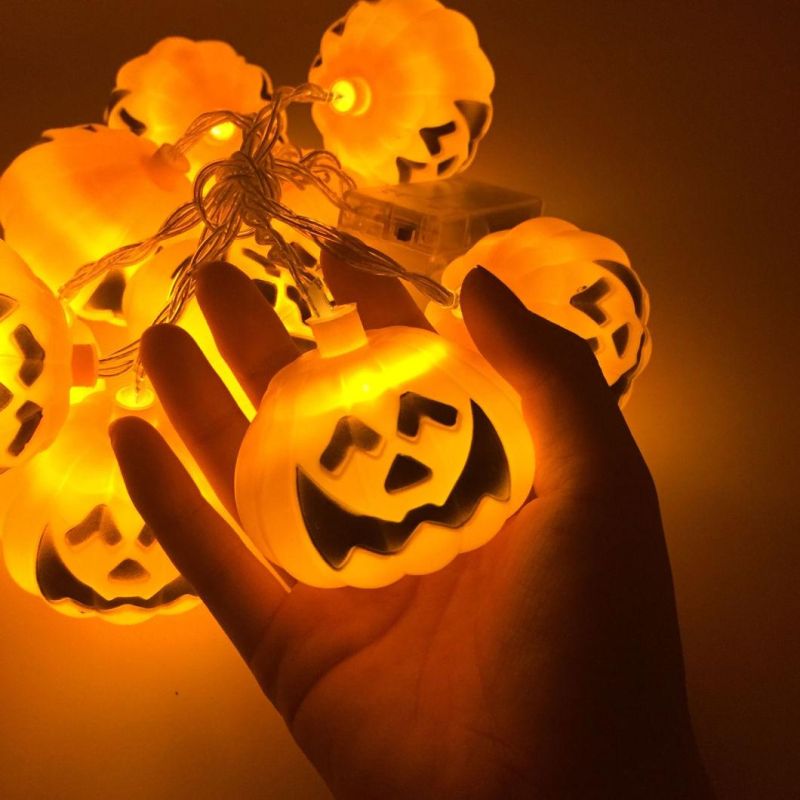 LED Pumpkin Lights Pumpkin Lamp String Pumpkin Solar Lights