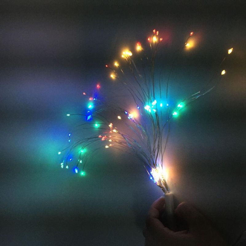 LED String Lights Fairy String Lights Fireworks Explosion Lamp