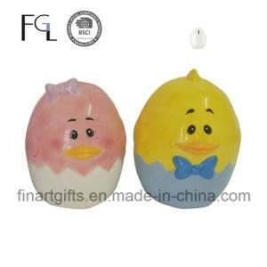 Hot Selling Ceramic Rabbit and Chicken Money Box for Gift
