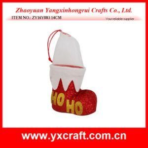 Christmas Decoration (ZY16Y083 14CM) Hoho Christmas Snow Boot Best Toys for 2016 Christmas Gift