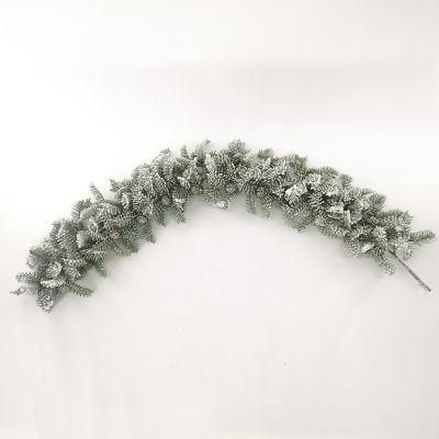 Factory Supply Artificial Vine Hanging Leaves Stems Outdoor Christmas Garland for Christmas