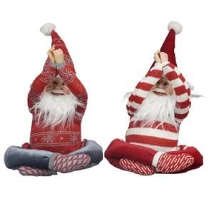 Noel 40 Cm Creative Polyester Xmas Holiday Gift, Fabric Yogo Santa