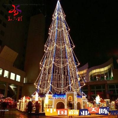 20FT 30FT 40FT 50FT Outdoor LED Lights Christmas Tree Decoration