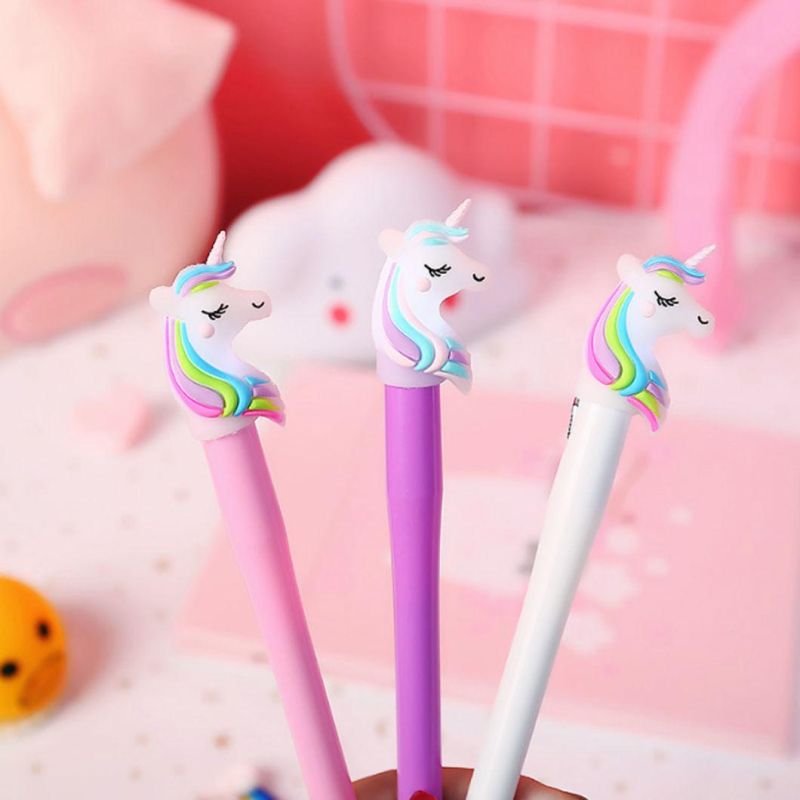 LED Unicorn Torch Ballpoint Pen