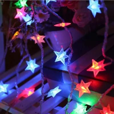 LED String Decoration LED Star String Twinkle Star String