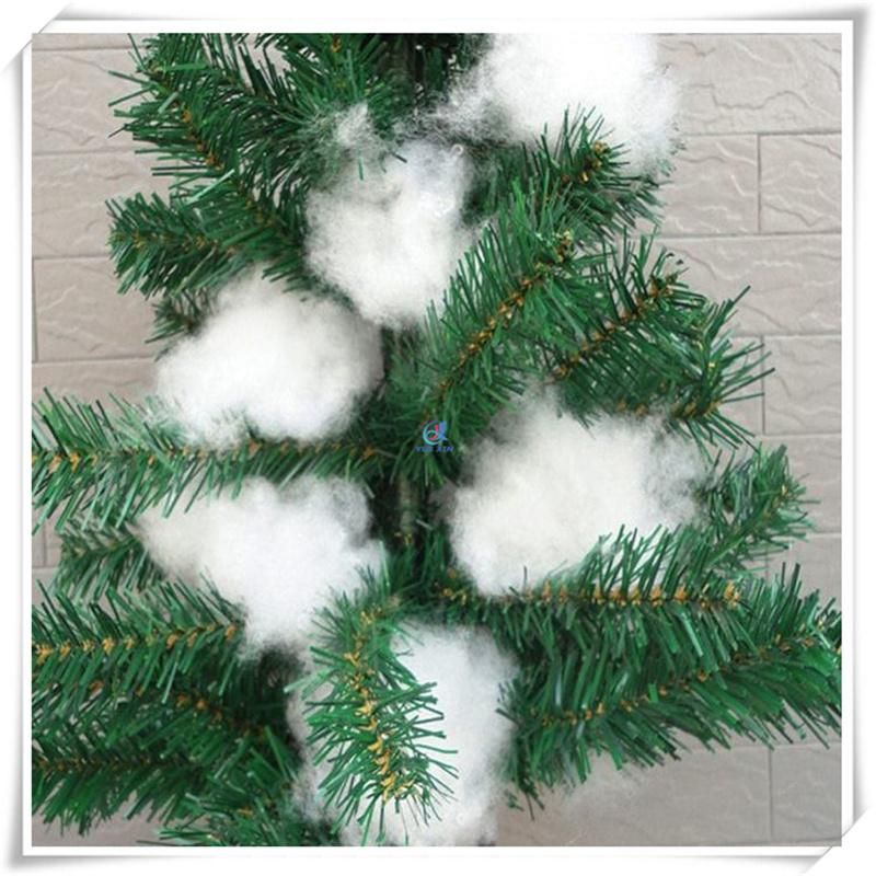 Polyfill Artificial Snow Fluff Christmas Decoration for Sale